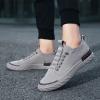 BORAMAX Mens Running Shoes Slip-on Walking Tennis Sneakers Lightweight Breathable Casual Soft Sole Mesh Workout Sports Shoes B-Grey view 2