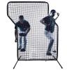 Kapler Baseball Z Screen - 5x7FT Portable Pitching Net with Steel Frame & Heavy-Duty Nylon Net for Batting Cage & Field Practice | Ideal for Coaches & Players view 1