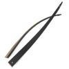 HNZMDY Black Hunter Archery Takedown Recurve Bow Limbs Replacements Takedown Longbow Limbs 25-60 Lbs Replacement Bow Limbs Only (25 Lbs, Longbow Limbs) view 2