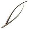 HNZMDY Black Hunter Archery Takedown Recurve Bow Limbs Replacements Takedown Longbow Limbs 25-60 Lbs Replacement Bow Limbs Only (25 Lbs, Longbow Limbs) view 3