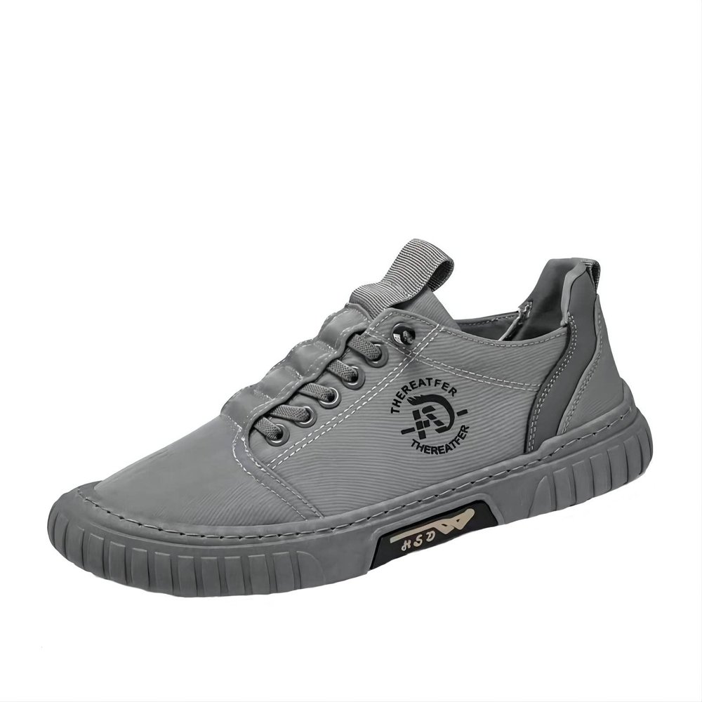 BORAMAX Mens Running Shoes Slip-on Walking Tennis Sneakers Lightweight Breathable Casual Soft Sole Mesh Workout Sports Shoes A-Grey