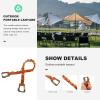 BESPORTBLE Portable Multifunctional Hanging Rope Lengthened Lanyard for Camping Outdoor Use and Travel Design for Organizing and Drying view 2