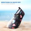 ATHMILE Water Shoes Women Men Barefoot Aqua Socks Quick-Dry for Beach Swim Pool Yoga Camping Cruise Surf Sport view 2
