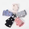 Women's Half Finger Gloves Electric Heated Gloves Winter Heating Gloves Touchscreen Washable Half-Finger Clamshell Gloves for Laptop Work Study Texting Sport Warm Gloves-A view 2