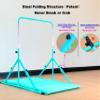 MARFULA Foldable Gymnastic Bar for Kids Ages 3-12, 9 Height Levels, 200 lbs Weight Capacity, 5 Ft Length Gymnastic Kip Bar with Mat, Gymnastic Equipment for Home and Gym Center Indoor Outdoor Use view 2