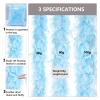 THARAHT Baby Blue Chandelle Turkey Feather Boa 2 Yards 60g for DIY Craft Home Dancing Wedding Party Halloween Costume Decoration Feather Boa view 2