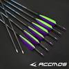 1000 Spine Arrow 29 Inch Arrow Target Practice Arrow Hunting Arrow Carbon Arrows Compound Bow Recurve Bow Adult Youth Archery Indoor Outdoor Shooting Bullet Field Tip 6pc Green view 4