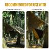 OneTigris KOMPOUND Camping Hammock with Net, Lightweight Portable Hammock with Warm Internal Cover & Tree Friendly Straps for Backpacking, Camping, Hiking, Travel, Beach, Backyard view 4