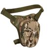 Hdlsina Drop Leg Bag Hard Shell Reflective Stripe Waist Pack Expandable Thigh Pack Hip Bag Crossbody Bag Outdoor Travel Sports Hiking Riding Thigh Pouch for Men Women (CP) view 1