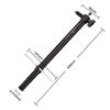 TEQIN Bike Alignment Tool, Bicycle Derailleur Hanger Alignment Gauge, Aluminum Alloy Ranging Tool Bike Repair Tool red view 4
