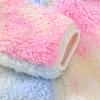 Toddler Girls Winter Windproof Tie Dye Hooded Coat Jacket Kids Warm Fleece Snow Jackets And Pants (Pink, 6-12 Months) view 3