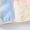Toddler Girls Winter Windproof Tie Dye Hooded Coat Jacket Kids Warm Fleece Snow Jackets And Pants (Pink, 6-12 Months) view 4