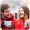 USB Heated Gloves 2 Pairs Winter Warm Heating Mitten Full and Half Hand Warmers Washable Knitting Typing Gloves (Vivid Style) view 2