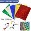 Unpainted Fishing Lures Making Kit DIY Crankbaits Minnow Kit - 321/355pcs Blank Hard Bait Lure Set Include Pliers Treble Hook Split Rings Lure Eyes Stickers Making Supplies Make Your Own Fishing Lures view 3
