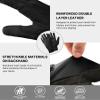 Kids Horse Riding Gloves Equestrian Anti Slip Children Horseback Bike Gardening Fishing Cycling Outdoor Activities Riding Gloves Girls Boys Youth Black Size M view 4