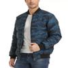 TACVASEN Mens Scrub Jacket Quilted Mens Bomber Windproof Puffer for Men Water-Resistant Winter Jacket Blue S view 3
