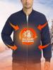 TACVASEN Down Jacket Men Winter Windbreaker Bomber Warm Puffer Casual Ski Windproof Spring Jacket view 2