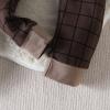 Infant Baby Boys Girls Long Sleeve Hooded Sweatshirt Tops Plaid Pant Sweatpants Little Boy Fall (Brown, 2-3 Years) view 2