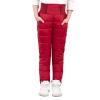 Little Girls Boys Solid Snow Pants Thick Winter Warm Kids Pants Girl Activewear Clothes Snow Wear (Red, 4-5 Years) view 1