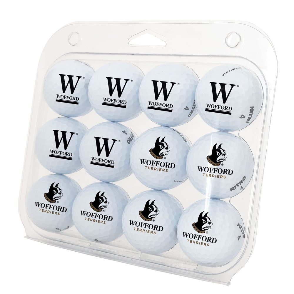 Desert Cactus Wofford College Golf Balls 12 Pack Wofford Terriers Full Color Dozen Officially Licensed Sport Team Accessory