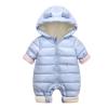 Kids Winter Coats Jumpsuit Romper Baby Wear Coat Warm Hooded Girls Infant Snowsuit Outwear Down Boys Snow view 1