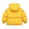 Baby Boy Winter Clothes Toddler Kids Baby Boys Girls Sweater Sets Padded Snowsuit Infant Winter Clothes Hooded Yellow view 2