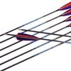 900 Spine Arrow 29 Inch Arrow Target Practice Arrow Hunting Arrow Carbon Arrows Compound Bow Recurve Bow Adult Youth Archery Indoor Outdoor Shooting Bullet Field Tip 6pc Orange view 1