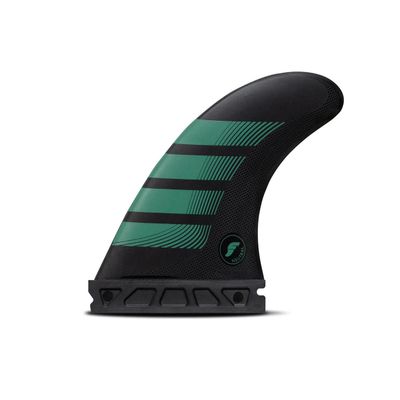Futures Fins F6 Alpha Thruster Fin Set Carbon-Teal M