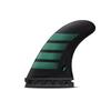 Futures Fins F6 Alpha Thruster Fin Set Carbon-Teal M view 1