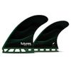 Futures Fins F8 Honeycomb Quad Fin Set Green L view 1