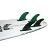 Futures Fins F8 Honeycomb Quad Fin Set Green L view 2