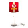 Imperial Kansas City Chiefs Chrome Desk Lamp view 1