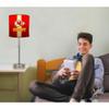 Imperial Kansas City Chiefs Chrome Desk Lamp view 3