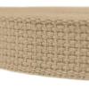 Country Brook Design - 1" Cotton Webbing Strap - Lightweight, Organic and Gentle with Skin Cotton Strapping - 50 Yards, Camel view 3