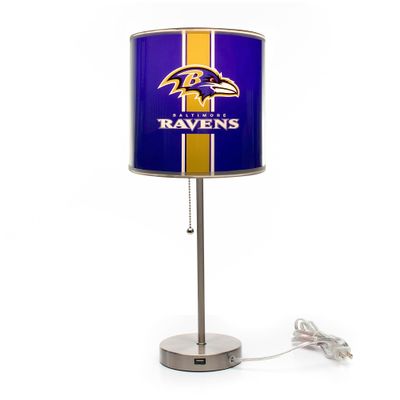Imperial Baltimore Ravens Chrome Desk Lamp