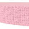 Country Brook Design - 1" Cotton Webbing Strap - Lightweight, Organic and Gentle with Skin Cotton Strapping - 50 Yards, Pink view 3