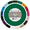 Country Brook Design - 1" Cotton Webbing Strap - Lightweight, Organic and Gentle with Skin Cotton Strapping - 50 Yards, Kelly Green view 1