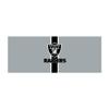 Imperial Las Vegas Raiders Chrome Desk Lamp view 2