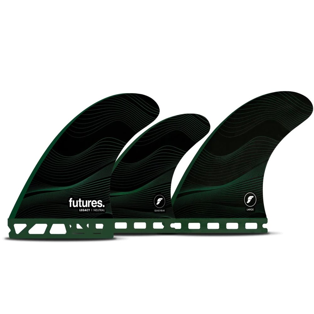 Futures Fins F8 Honeycomb 5-Fin Set Green L