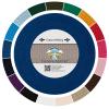 Country Brook Design - 1" Cotton Webbing Strap - Lightweight, Organic and Gentle with Skin Cotton Strapping - 25 Yards, Royal Blue view 1