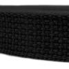 Country Brook Design - 1" Cotton Webbing Strap - Lightweight, Organic and Gentle with Skin Cotton Strapping - 25 Yards, Black view 3
