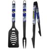 Siskiyou Sports NFL Los Angeles Rams 3 pc Black Tailgater BBQ Set, One Size view 1