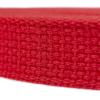 Country Brook Design - 1" Cotton Webbing Strap - Lightweight, Organic and Gentle with Skin Cotton Strapping - 25 Yards, Red view 3