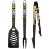 Siskiyou Sports NFL Pittsburgh Steelers 3 pc Black Tailgater BBQ Set, One Size view 1