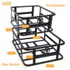 VITILAN U3 & U7 Large Front and Rear Basket Ebike Bag Cargo Rack Hanging Bike Basket view 3