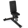 Titan Fitness Seated Stationary Bench, Rated 330 LB, Ergonomic Angled Back, Comfortable HeftyGrip Padding, Front Handle, Rear Wheels for Easy Transport, Utility Upright Weight Bench view 1