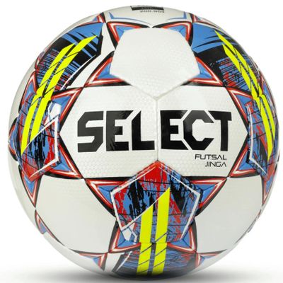 Select Jinga V22 Futsal Ball, White, Senior(Size 4)