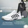 K-Swiss Men's Pickleball Supreme Shoe, White/High Rise/Black, 8 M view 4