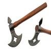 13" Wood Handle Carbon Steel Handcrafted Replica Medieval Axe view 1