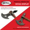 13" Wood Handle Carbon Steel Handcrafted Replica Medieval Axe view 4